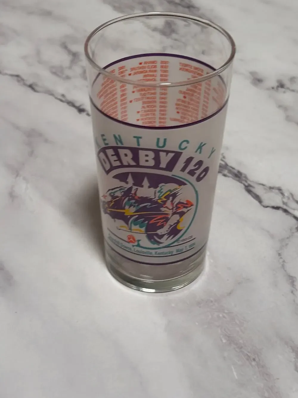 1994 Kentucky Derby Official 120 Churchill Downs Vintage Julep Glass Louisville